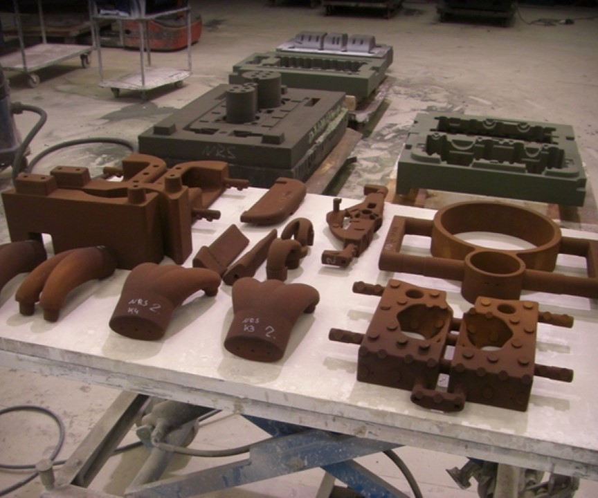 sand casting Mold Assembly