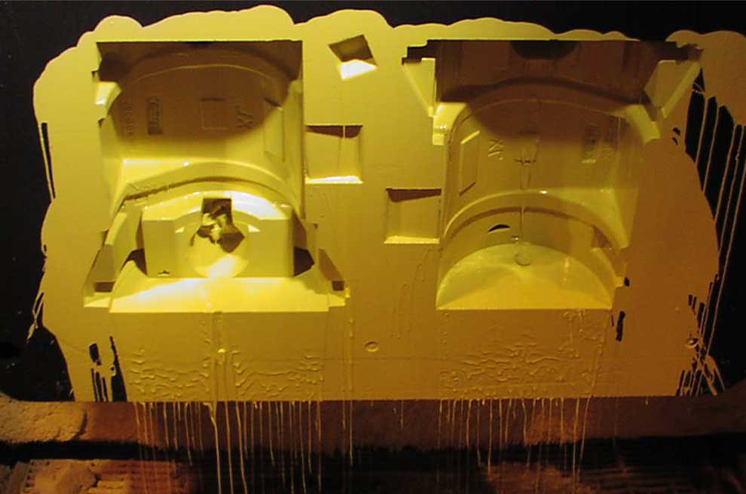 Refractory Coating Application